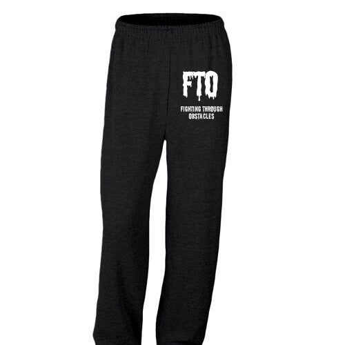 FTO Sweatpants (Black/White)